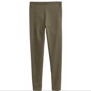 H&M DIVIDED Green Twill Pants